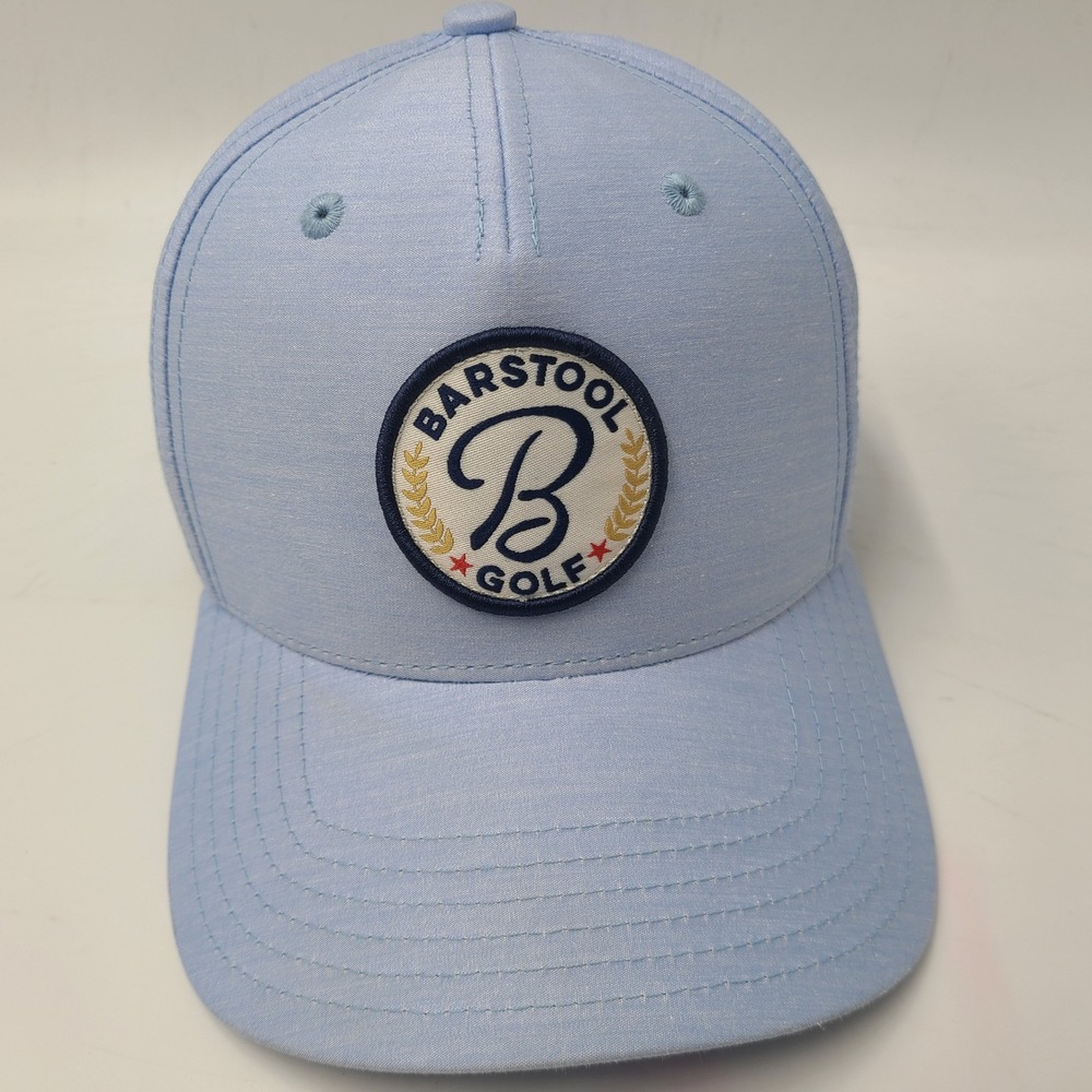 Barstool Golf Hat Snapback American Needle Blue Barstool Sports Outdoors Men
